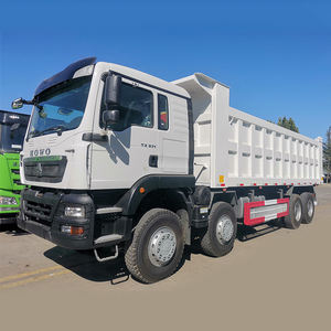 Camión Volquete HOWO TX 8X4 Sinotruck, Camión de Volteo LHD de 12 Ruedas con Cámara, Camión Pesado Manual con Volante a la Izquierda - Product Image 6