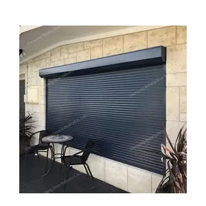 Customizable Color Modern Design Automatic Motor Roller Shutter Commercial Industrial Security Rolling Door Garage Apartments