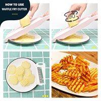 Mandoline 5 en 1 la plus vendue pour la cuisine, trancheuse à légumes multi-lames, trancheuse à pommes de terre, trancheuse à légumes, coupe-légumes