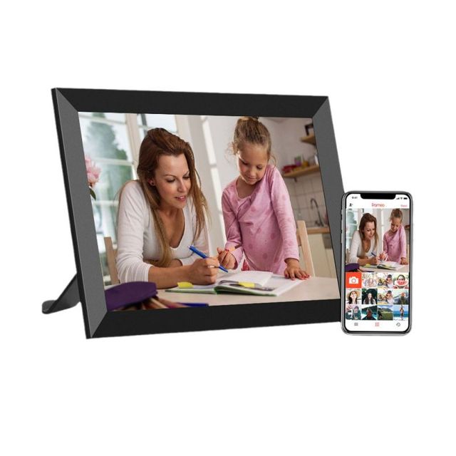 WiFi 8" 10" Digital Picture Frame Frameo Smart Photo Album with Touch Screen 16GB/32GB Memory Capacity Plastic Material