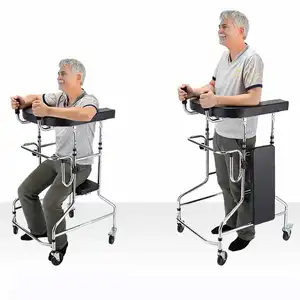 Высококачественные тренажеры для ходьбы для взрослых и пожилых людей с ограниченными возможностями, ходунки для упражнений Hemiplegia