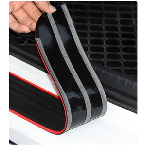 Protetor de para-choque traseiro de carro KLNT com logotipo personalizado de fábrica, universal, para-choque traseiro de caminhão, peitoril de porta