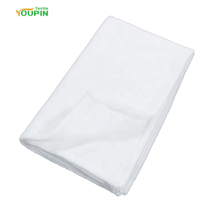 Dye Sublimation Blank <strong>Baby</strong> <strong>Blanket</strong> Soft Smooth Flannel 30x40 <strong>White</strong> <strong>Blankets</strong> for Custom Printing - Product Image 3