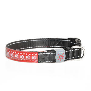 <span class=keywords><strong>Collar</strong></span> de perro LED de nailon ajustable personalizado con luces LED, <span class=keywords><strong>collar</strong></span> intermitente luminoso seguro para visibilidad nocturna - Product Image 2