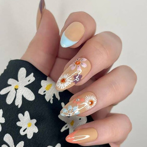 <span class=keywords><strong>Prix</strong></span> de gros pour faux ongles, <span class=keywords><strong>prix</strong></span> de vente de faux ongles, fournisseur de faux ongles en acrylique faits à la main, pointes de faux ongles français violets - Product Image 6