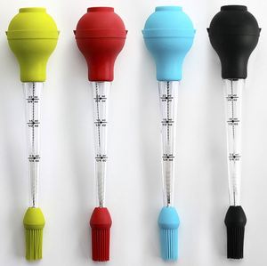 <b>Hot</b> Selling Set Heat Resistant Food Grade Silicone Turkey Baster for Cooking and Home Baking Kitchen Tool - Product Image 2