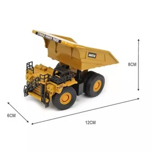 SJY-1812 Sanjoyo Mini, Modelo de Camión Volquete de Plástico Fundido a Presión a Escala 1/60, Juguete de Construcción Unisex para Niños - Product Image 6