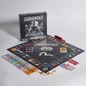 Trò chơi bàn cờ giấy Evisu X dành cho 4 người chơi, được cấp phép bởi <span class=keywords><strong>Square</strong></span>, có thể mang theo, quà tặng khuyến mãi doanh nghiệp tùy chỉnh - Product Image 1