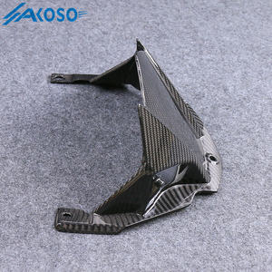 AKOSO Garde-boue arrière de moto en fibre de carbone sèche 3K pour Kawasaki <span class=keywords><strong>Z</strong></span> <span class=keywords><strong>H2</strong></span> <span class=keywords><strong>2021</strong></span> 2022 2023 2024 - Product Image 4