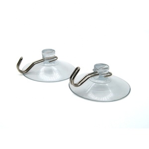 Cốc Hút PVC 55Mm Có Móc Kim Loại Kép - Product Image 1