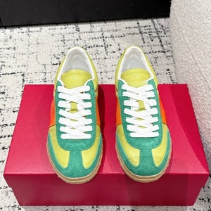 Nouveauté 2026 – Chaussures décontractées rétro en maille à lacets pour femmes, chaussures de sport de luxe pour hommes, couleurs mélangées – Vente en gros - Product Image 5