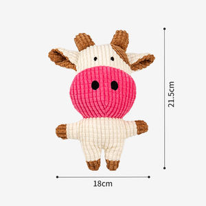 कुत्ते ने मुखर स्व-ही बोरियत राहत कलाकृतियों मोलर पालतू पिल्ला प्रशिक्षण इंटरैक्टिव गुड़िया खिलौना - Product Image 6