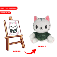 Fabricant de poupées en peluche personnalisées, ours en peluche, animaux en peluche, mascotte personnalisée, logo d'entreprise, jouets en peluche d'anime