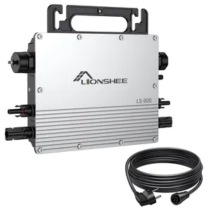 Lionshee LS-800 Micro inversor com Smart Wifi Solar Microinversor 600w 800w Play e Plug