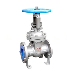 Válvula de Compuerta Jiangnan Lianggu DN100 WCB Manual con Brida de Acero Fundido para Vapor, Agua y Aceite a Alta Temperatura - Product Image 4