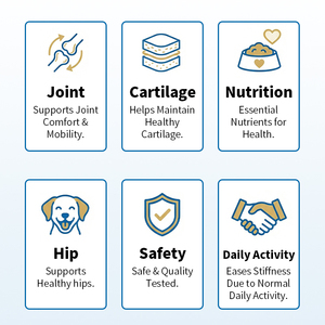कुत्ते के कूल्हे और संयुक्त 120ct सॉफ्ट चॉइस पूरक के लिए पालतू चोंड्रोइटिन चेज़ पूरक - Product Image 5