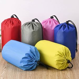 Colchoneta de Camping Inflable Ultraligera y Ecológica con Forma de Momia de 13*25cm, Duradera, con Bolsa de Transporte con Cordón de Poliéster - Product Image 1