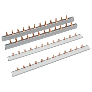 32A to 200A Electric Pin Type Bus bar Copper Busbar For Electric Panel