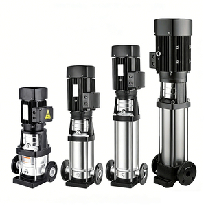 Pompe verticale multi-étages à faible bruit et fonctionnement stable, pompe à eau incendie en acier inoxydable, pompe à eau incendie - Product Image 1