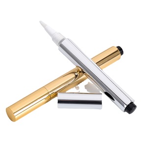 Dispensador de Base de Maquillaje en Tubo de Aluminio Personalizado con Tapa de Brocha, Envase Cosmético Metálico de 4 ml - Product Image 3