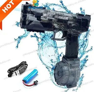 Korting Elektrisch Continu High-Speed Waterpistool Met Hoge Capaciteit Wateropslagtankpistool Kids Zomer Schieten Speelgoed Buitenspellen