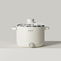 1.5 litres tout en 1 poêle multifonctionnelle antiadhésive cuiseur à nouilles rapide mini marmite cuisinière de voyage portable marmite de cuisson