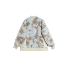 Giacche 2025 in peluche pelliccia sintetica da <span class=keywords><strong>donna</strong></span> in <span class=keywords><strong>pile</strong></span> Sherpa di lana con <span class=keywords><strong>Cardigan</strong></span> Patchwork e piumini a bolle - Product Image 2