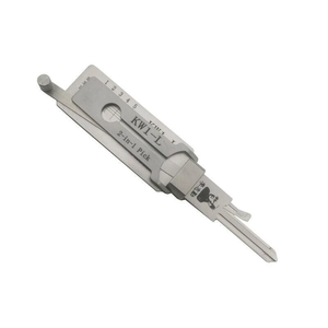 Bản gốc lishi KW1-L 5 pin 2 trong 1 lockpicks công cụ Phím Trống cho <span class=keywords><strong>kwikset</strong></span> ổ khóa - Product Image 2