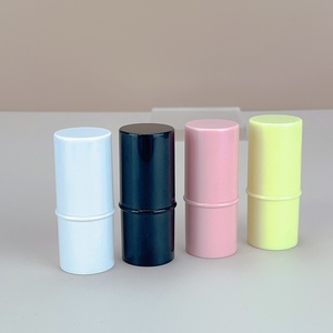 Wholesale Custom <b>Mini</b> Lip Balm Tube 6g Capacity Empty Plastic Lipstick Pink Black White Colors ABS/PP Material Cylinder Shape - Product Image 6