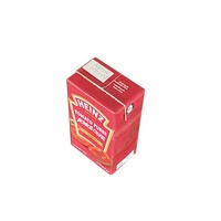 Carton en cartonnette aseptique écologique 125 Slim, design pour l'emballage de vin, jus, thé et eau minérale
