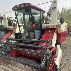 Mini moissonneuse de riz Kubota à productivité élevée pour Paddy DC70 DC60 Pro688q Machine de récolte machines agricoles en vente