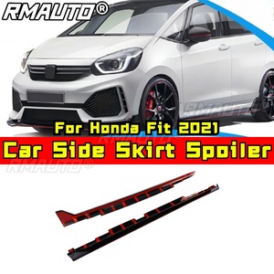 Extension de lèvre de bas de caisse, diffuseur et séparateur de bas de caisse pour Honda Fit 2021 - Kit carrosserie et accessoires automobiles - Product Image 1