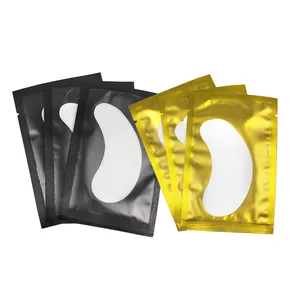 Augenpads-Herramientas de maquillaje, Parche de Gel para extensión de pestañas, sin pelusa