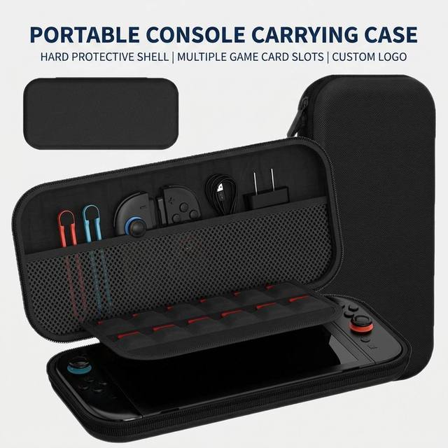 Heavy Duty EVA Hard Shell Case for Nintendo Switch Shockproof Drop Protective Carrying Bag Wholesale