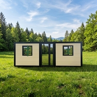 Offre Spéciale – Maison Mobile Préfabriquée Extensible de 40 pieds ou 20 pieds, Conteneur d'Habitation, 2, 3, 4 ou 5 Chambres, Maison Portable Préfabriquée en Acier Léger
