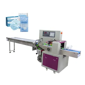 Horizontal Flowpack Disposable Gloves/Face Mask Packing Machine Suppliers