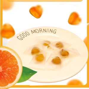Paquete Individual Sistema Inmunológico Saludable Producto de Belleza Sangre Sabor Naranja Cero Grasa Rico en Vitamina C Gomitas Dulces - Product Image 2