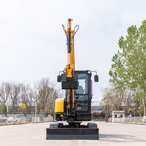 Mini Escavatore con Telaio Rigido e Velocità di Marcia Rapida, Motore Kubota da 1 Tonnellata, Cesoie per Escavatore, Joystick per Escavatore - Product Image 4