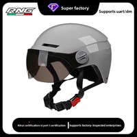 [Personnalisé] Casque de moto certifié 3C/DOT pour vélo électrique/véhicule électrique, protection solaire unisexe pour l'été, scooter