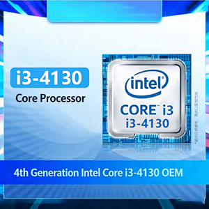 สำหรับซีพียู Core I3/i5/i7 4130/4590/4700k LGA 1150 สำหรับเดสก์ท็อป รุ่นที่สี่ 65W TDP 6MB Core I3-4130 ความถี่พื้นฐาน 3.40 GHz - Product Image 4