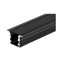 Bande lumineuse linéaire en alliage d'aluminium anodisé LED haute luminosité 10*13mm pour armoire/placard/étagère 2700K blanc chaud doux