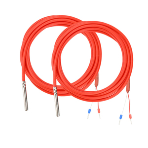 Termómetro de Resistencia de Platino con Cable de Silicona PT1000, Resistencia Térmica para Medición Industrial y de Laboratorio - Product Image 1