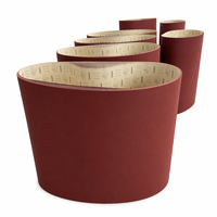 Sangles abrasives à stock suffisant, outils abrasifs à bande large, bande de polissage haute efficacité pour meuleuses