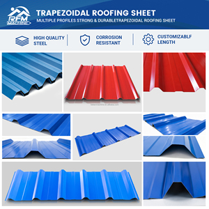 Máquina de Conformado en Frío para la Fabricación de Tejas Metálicas Trapezoidales IBR de Una Sola Capa, Directo de Fábrica - Product Image 2