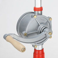 Main rotatif baril de pétrole pompe en aluminium/Mécanique diesel huile pompe d'aspiration pour 15 - 55 gallons ou réservoirs