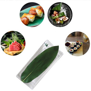 บรรจุภัณฑ์สูญญากาศใบไผ่สดเกรดอาหารเกรดอาหารเกรดอาหารเกรดอาหาร100% พรีเมี่ยมสำหรับอาหารทะเลซูชิบาร์บีคิว - Product Image 5