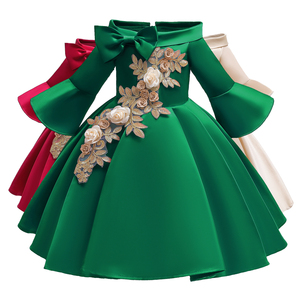slim fit dress slacks Little Girls Long Juniors Bridesmaid Dress Wedding Flower Girls Formal Party Pageant Dresses Chiffon Sleeveless Maxi Dress, Dark Green / 16 main image 0