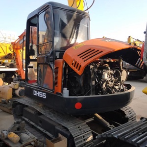 รถขุดขนาดเล็ก Doosan DH 55 5 ตัน มือสอง พร้อมชิ้นส่วนเครื่องยนต์เดิม - Product Image 1