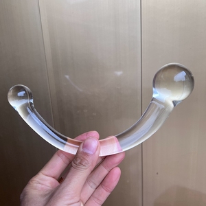 Glatter <span class=keywords><strong>Glas</strong></span> <span class=keywords><strong>dildo</strong></span> für Männer und Frauen G SPOT Prostata-Massage gerät Sexspielzeug - Product Image 3