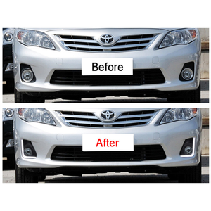 Feux de jour DRL + clignotants pour pare-chocs avant <span class=keywords><strong>Toyota</strong></span> Corolla 2014-2016, en stock, neufs d'usine, feux antibrouillard LED, feux de jour DRL - Product Image 5
